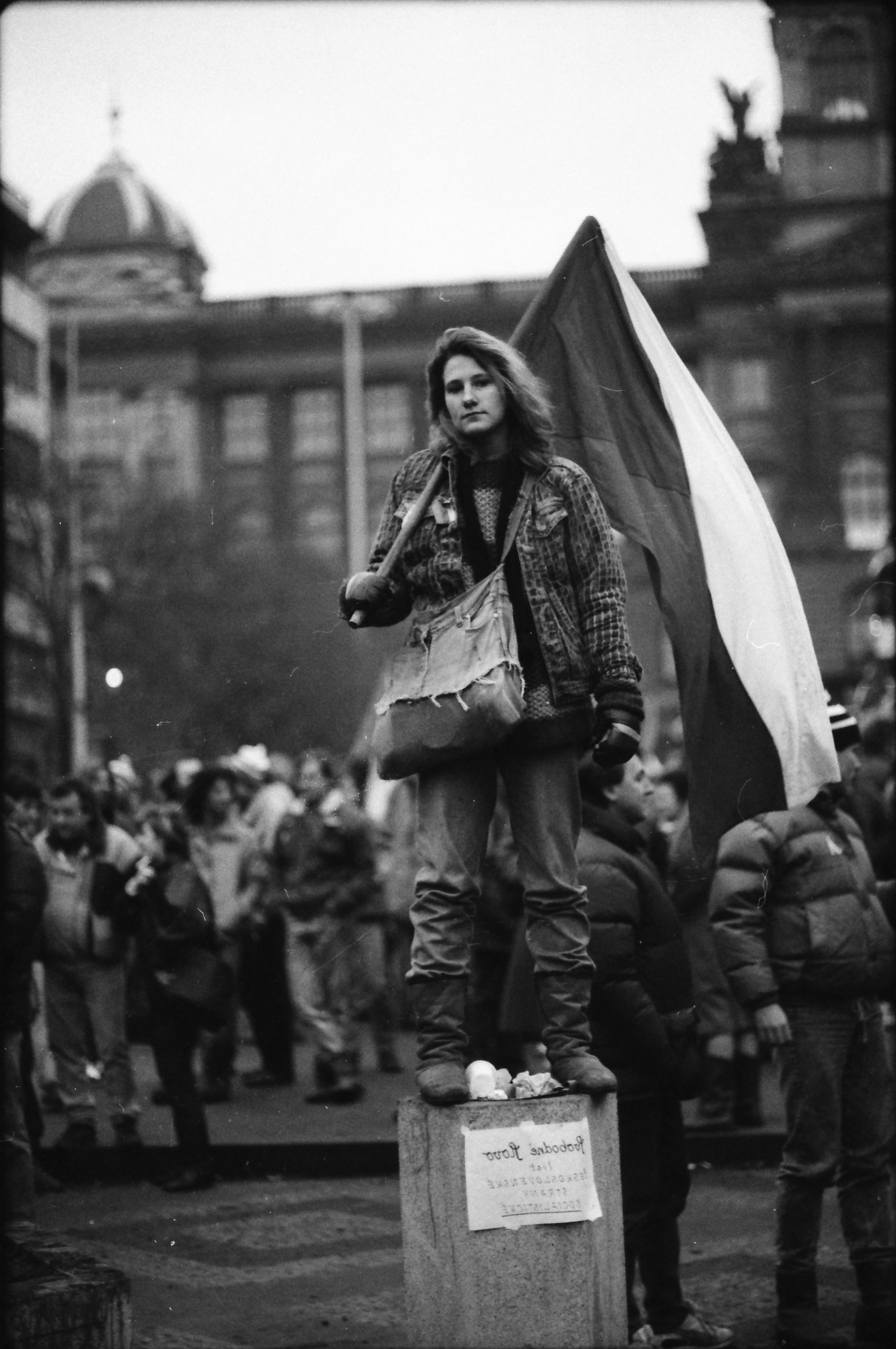 Velvet Revolution, November 1989, Prague
