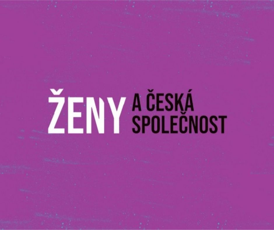 Ženy a česká společnost Nápis Ženy a česká společnost