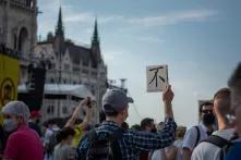 Protests again the planned Fudan University campus