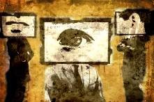 Surveillance - stock photo