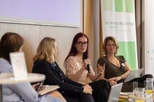 Markéta Gregorová at the conference: Feminist Approaches to Foreign Policy in Central Europe