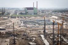 A birds eye view of the site on 17 October 2024