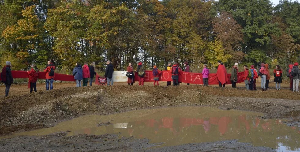 Hambach protest