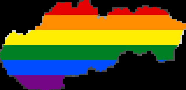 LGBT flag Slovakia