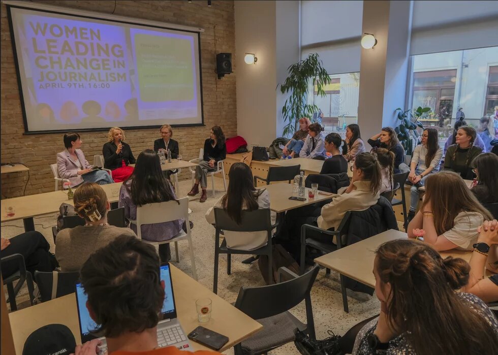 Discussion "Women leading change in Journalism"