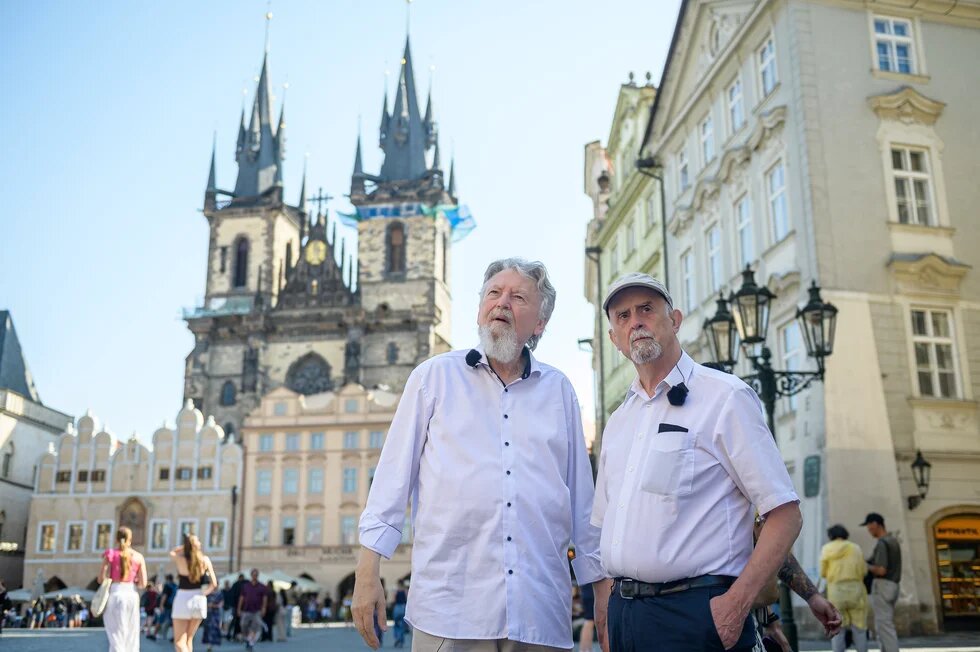 Milan Horáček and Rene Böll, Old Town Square, Prague 2026