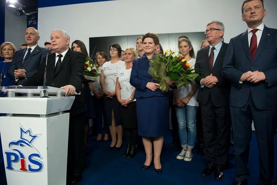 Election night of the party Prawo i Sprawiedliwość Election night of the party Prawo i Sprawiedliwość