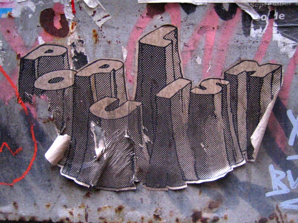 Populism grafitti