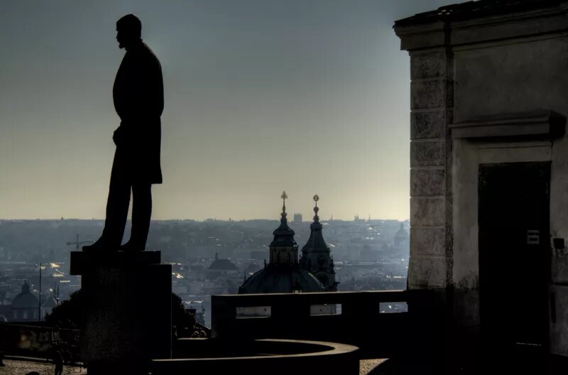 Statue of Tomas Garrigue Masaryk in Prague Statue of Tomas Garrigue Masaryk in Prague