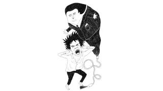 Kulturní války - ilustrace Alžběty Suchanové pro magazín A2 Kulturní války - ilustrace Alžběty Suchanové pro magazín A2