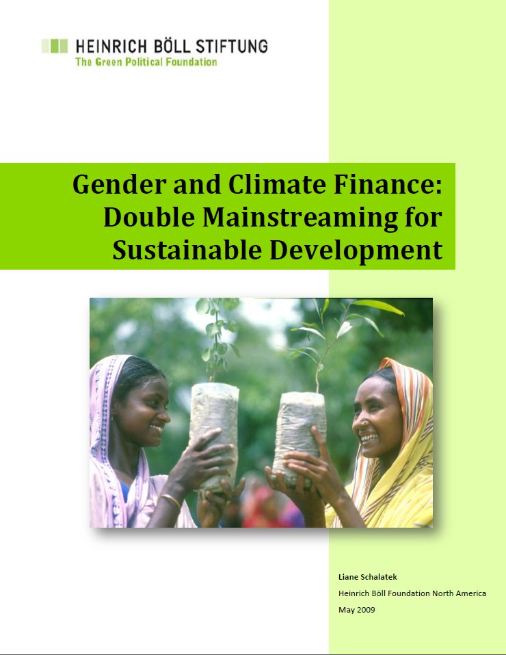 Gender and Climate Finance: Double Mainstreaming for Sustainable ...