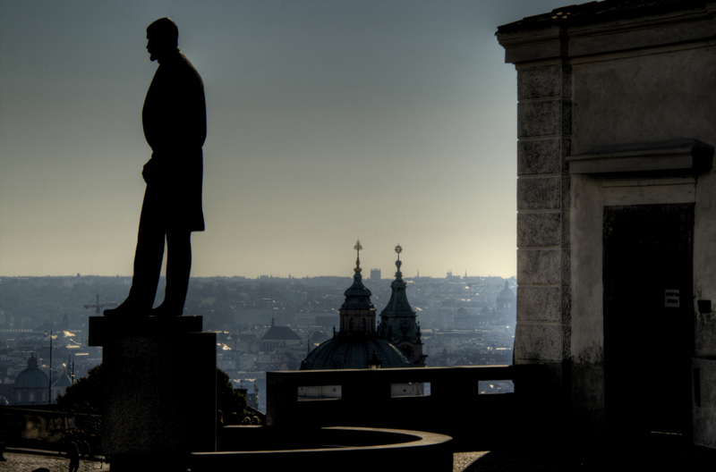 Statue of Tomas Garrigue Masaryk in Prague Statue of Tomas Garrigue Masaryk in Prague